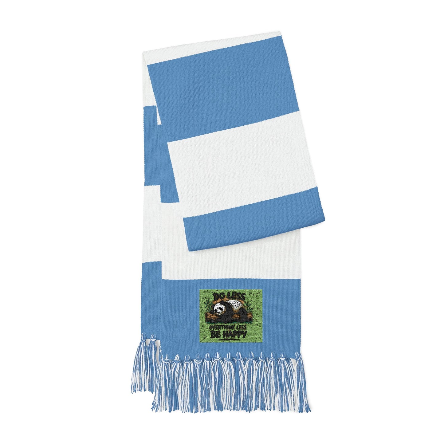 Embroidered Spectator Scarf — Replace the Patch with Someone You Love!