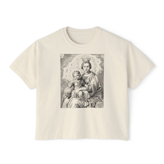 Vintage Sacred Art Women's Shirt - Replace the Image with Someone You Love!