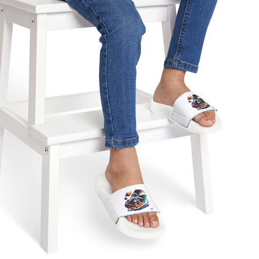 Youth Slide Sandals — Replace the Design with Your Child's Favorite Image!