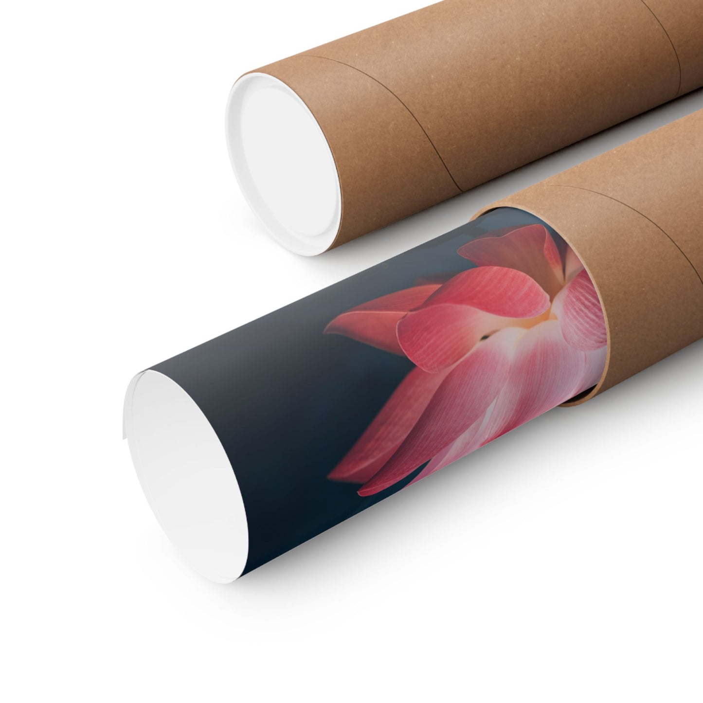 Serene Floral Wall Art (Vertical) - Replace the Image with Your Favorite Photo!