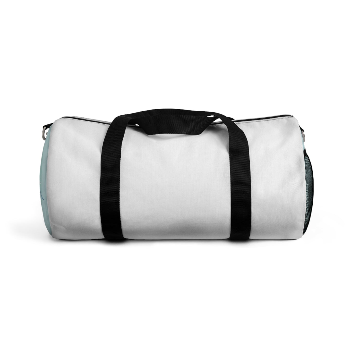 Classic White Duffel Bag — Replace the Design with Your Own Photo or Logo!