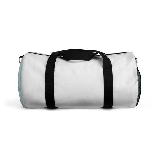 Classic White Duffel Bag — Replace the Design with Your Own Photo or Logo!