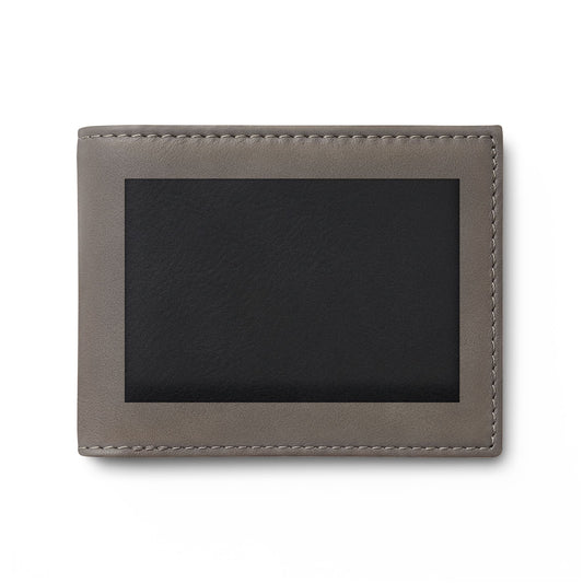 Bi-Fold Wallet — Replace the Front with Someone You Carry in Your Heart!