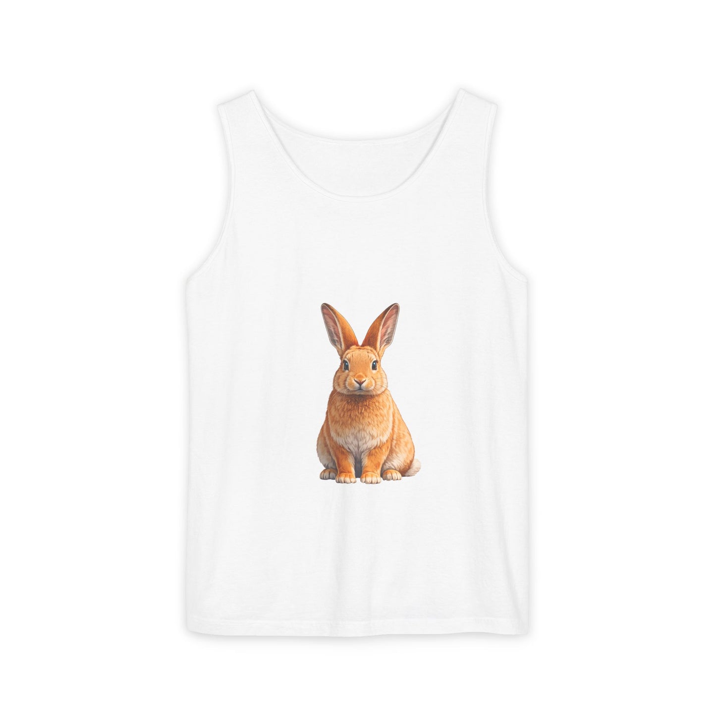Cute Orange Bunny Tank Top — Replace the Design with Your Favorite Image!