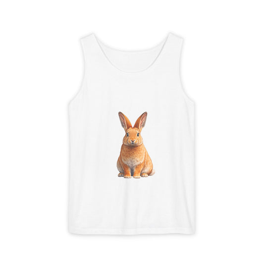 Cute Orange Bunny Tank Top — Replace the Design with Your Favorite Image!