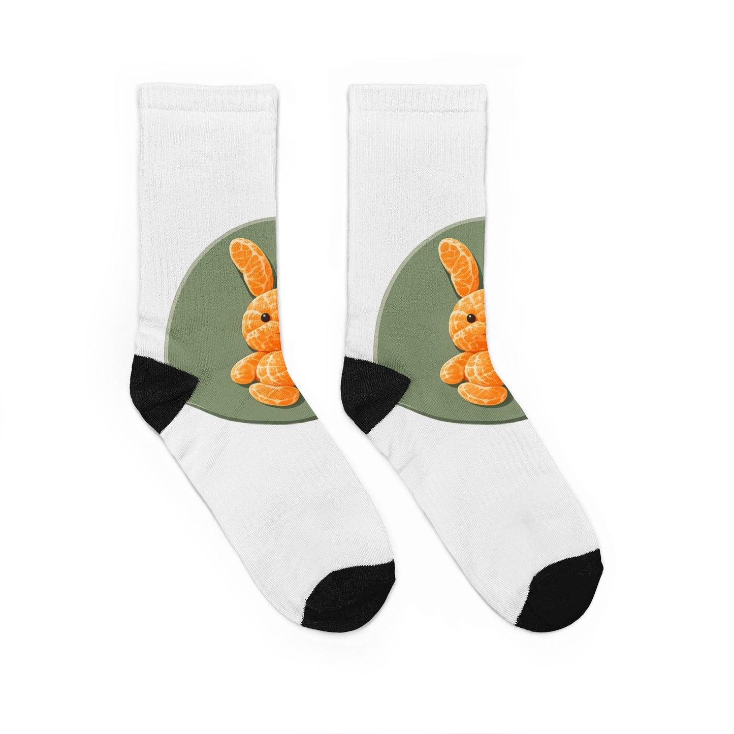 Easter Bunny Crew Socks — Replace the Design with Someone or Something You Love!