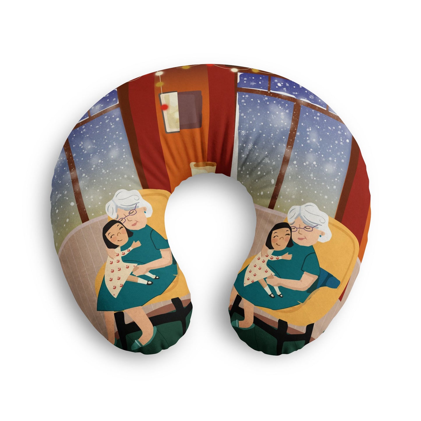 Nursing Pillow Cover — Replace the image with You and Your Baby!