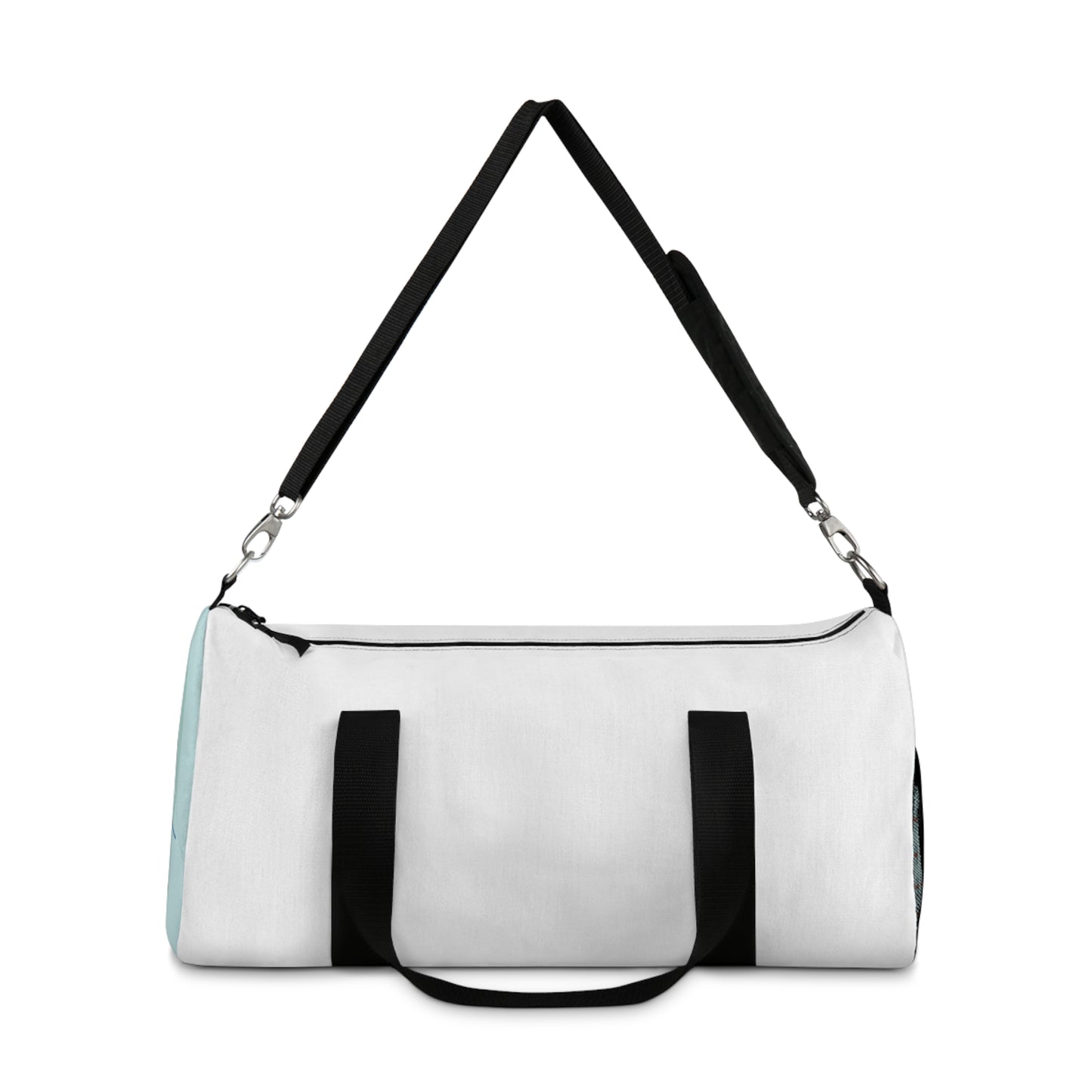 Classic White Duffel Bag — Replace the Design with Your Own Photo or Logo!