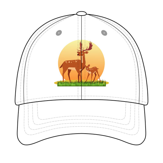 Deer Sunset Cap — Replace the Design with Your Favorite Image!